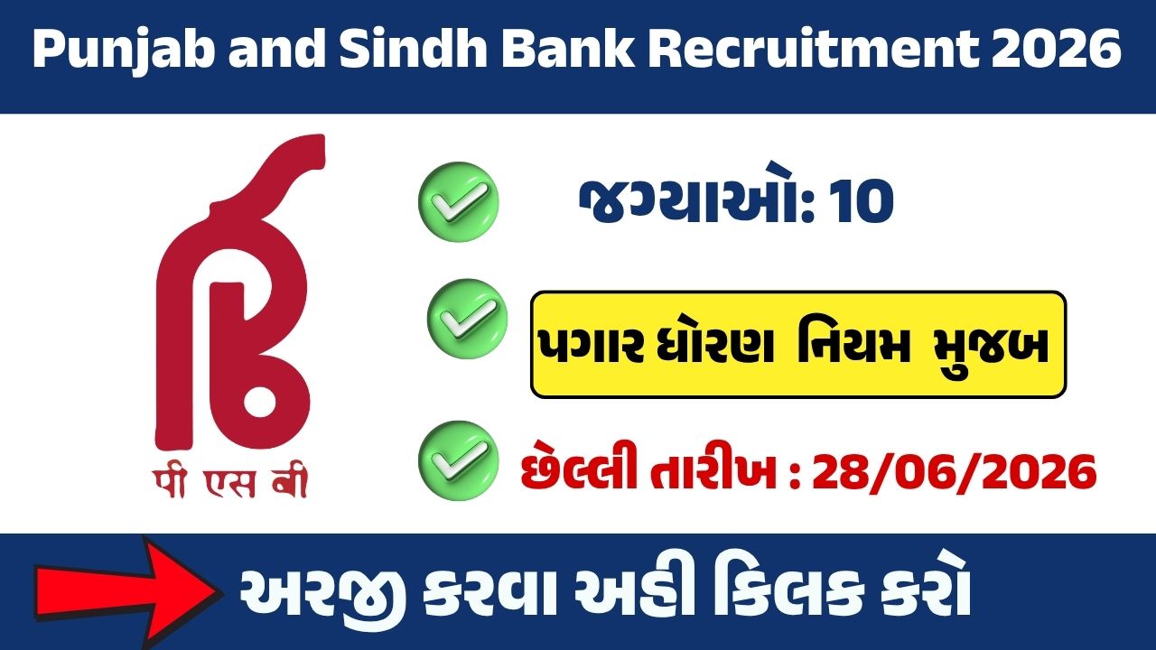 Punjab and Sindh Bank Recruitment 2026
